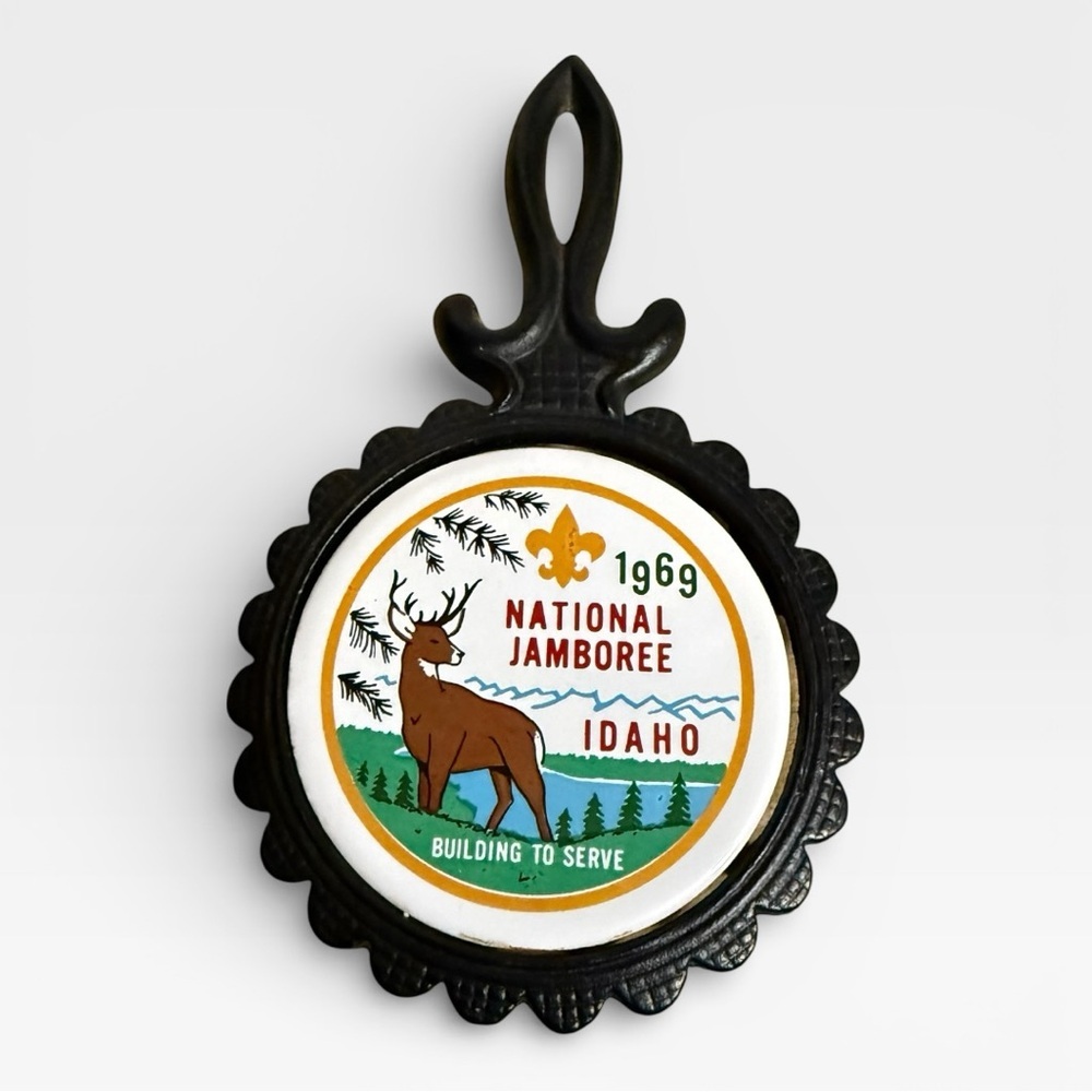 Vintage 1969 National Jamboree Trivet